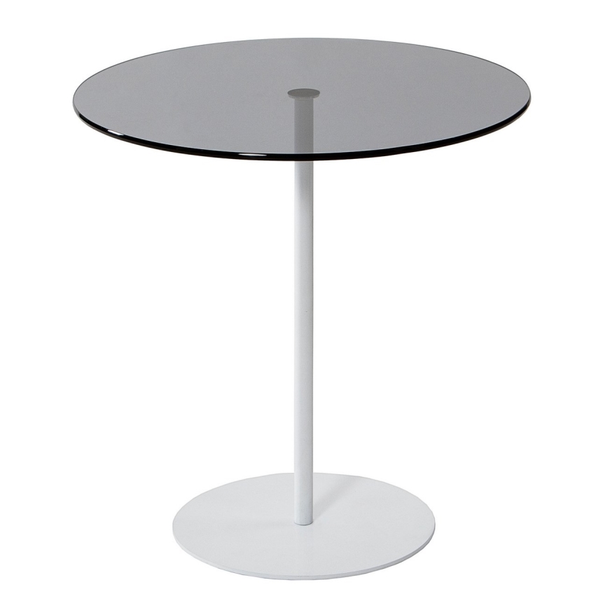 Kisasztal CHILL 50x50 cm fehér/fekete