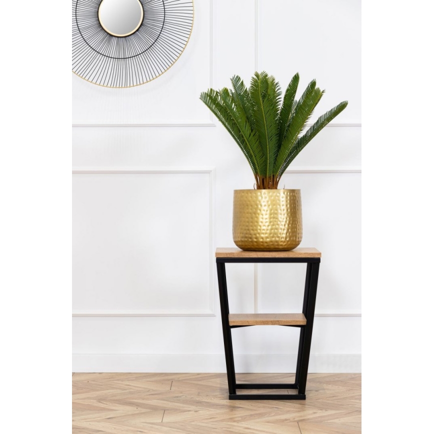 Kisasztal EXPAND 57x40 cm fekete/barna