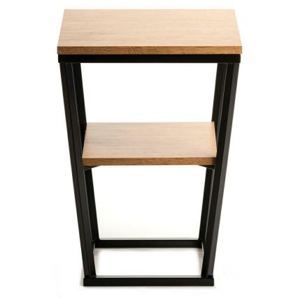 Kisasztal EXPAND 57x40 cm fekete/barna