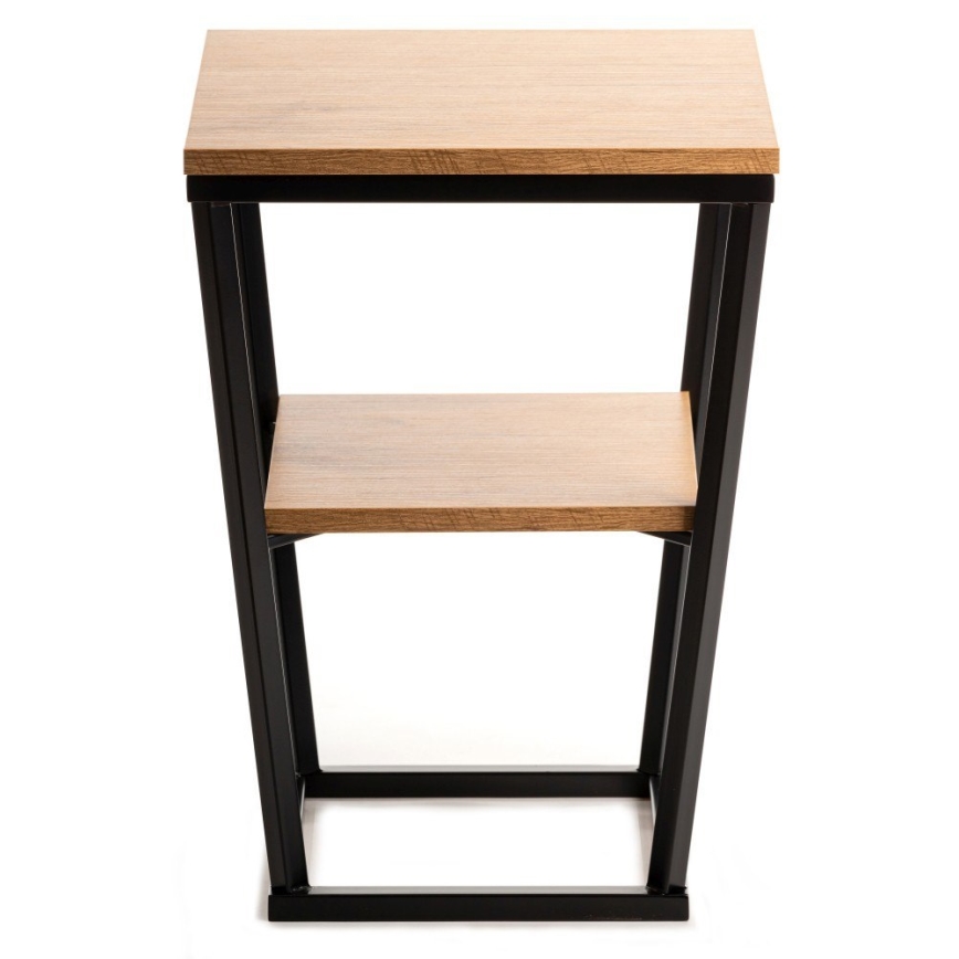 Kisasztal EXPAND 57x40 cm fekete/barna