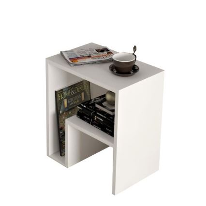 Kisasztal YEPA 52x45 cm fehér