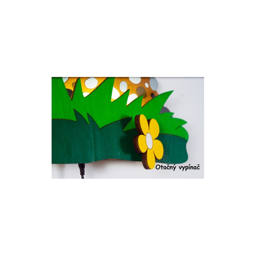 LED dětské svítidlo 1xLED/1W - Kočka