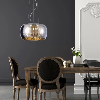 Kistály csillár zsinóron ROMEO 6xG9/8W/230V