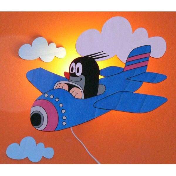 KISVAKOND ÉS A REPÜLŐ gyerek fali lámpa 1xE14/25W/220V