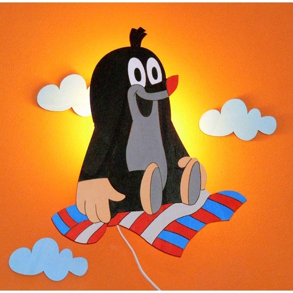 KISVAKOND ÉS A REPÜLŐ SZŐNYEG gyerek fali lámpa 1xE14/25W/220V