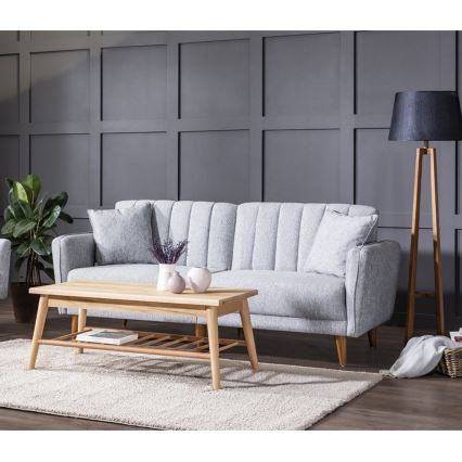 KITO szürke, kihúzható kétszemélyes kanapé