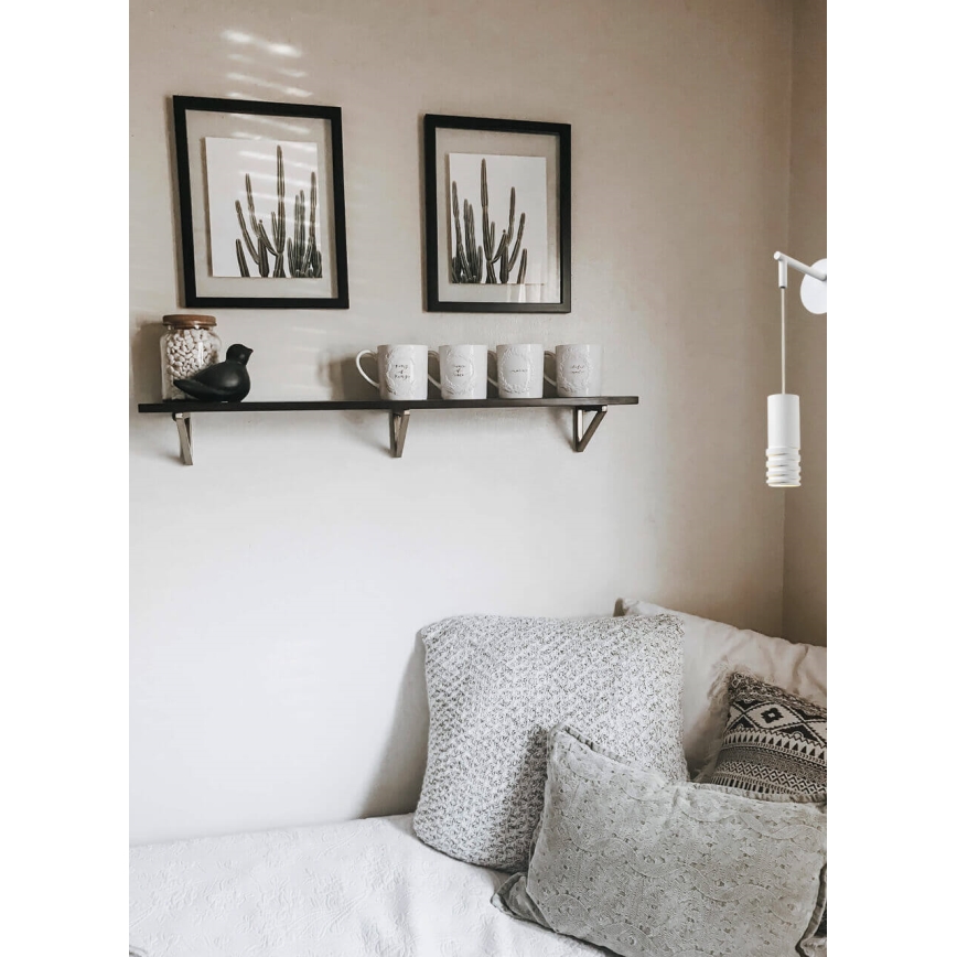 Fali lámpa DRILL 1xGU10/4W/230V fehér