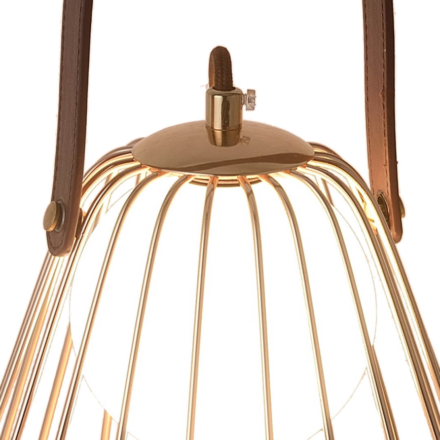 Fali lámpa MEMORY 1xG9/4W/230V arany/barna