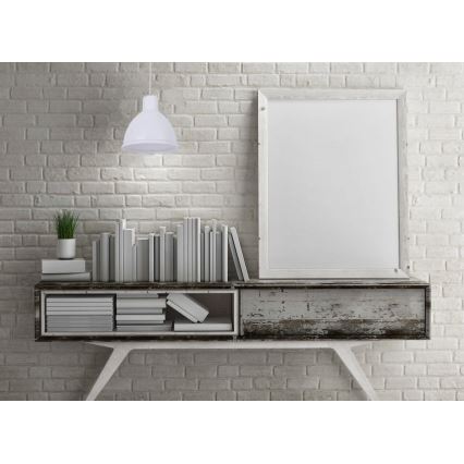 Csillár zsinóron CREATE 1xE27/11W/230V fehér