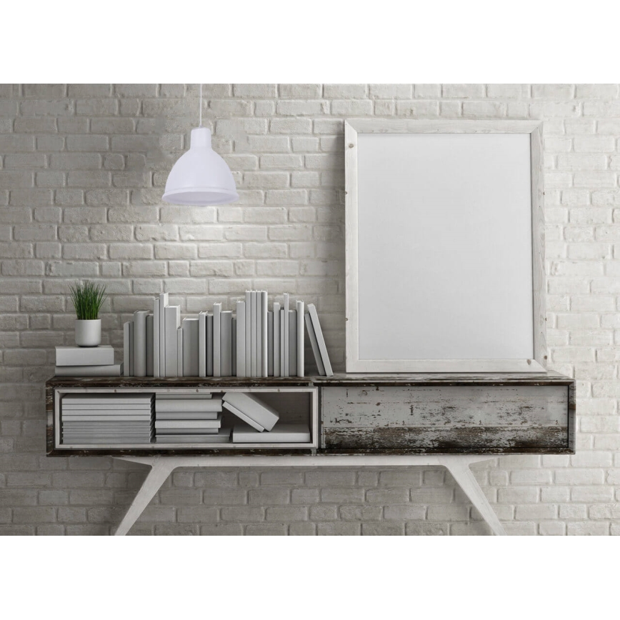 Csillár zsinóron CREATE 1xE27/11W/230V fehér