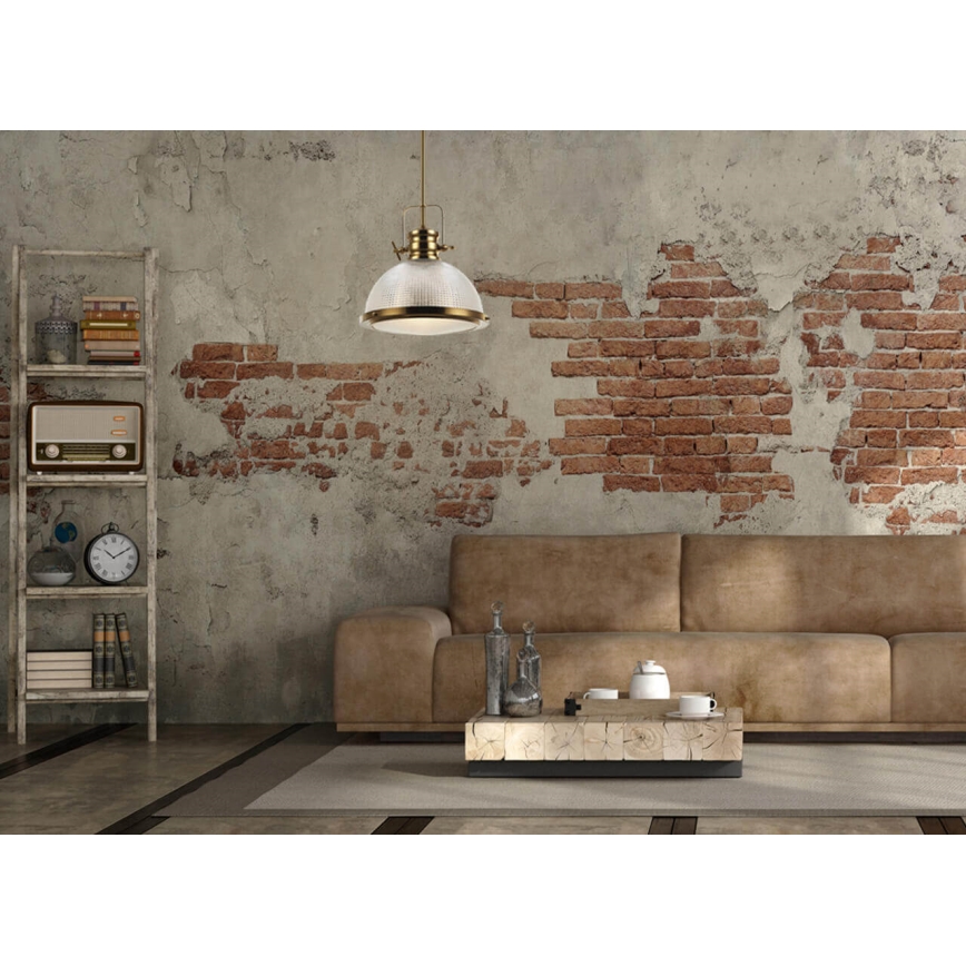 Csillár THOR 1xE27/11W/230V bronz