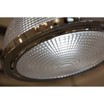 Csillár THOR 1xE27/11W/230V fényezett króm