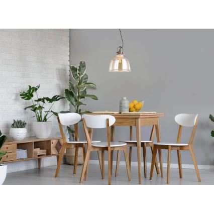 Csillár zsinóron ASGARD 1xE27/11W/230V bézs