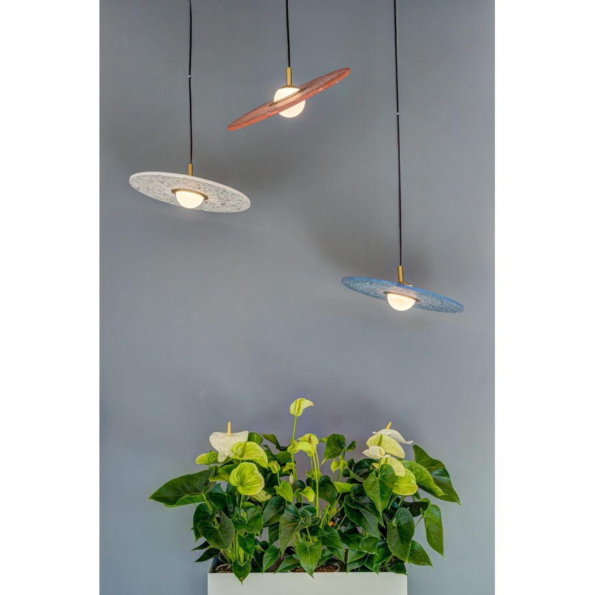 LED Csillár zsinóron SURROUND LED/6W/230V kék