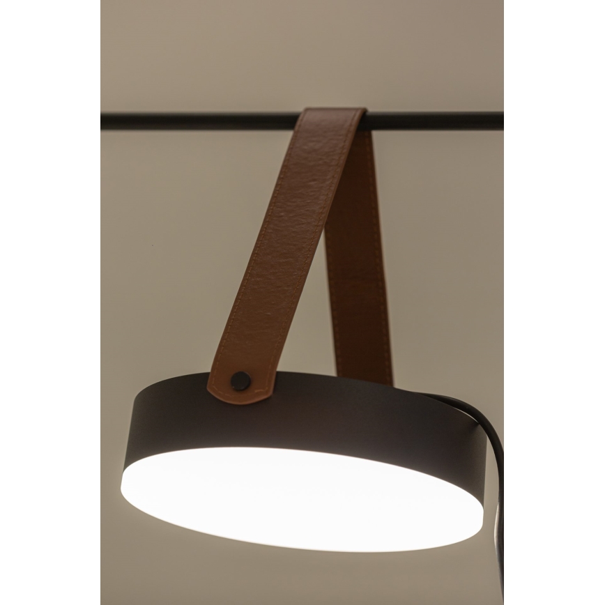 LED csillár kábelre SPECTRUM LED/23W/230V fekete/barna