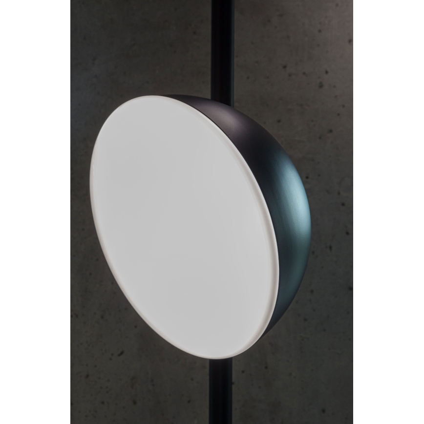 LED Állólámpa CROWD 2xLED/10W/230V fekete