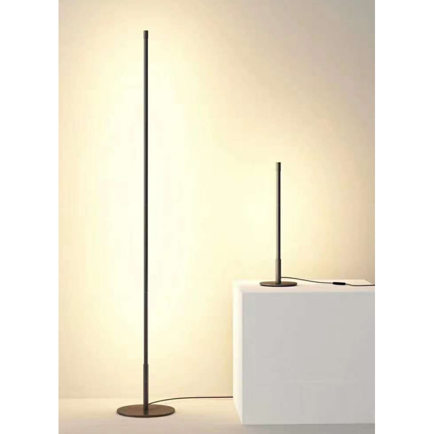 LED Állólámpa LED/15W/230V fekete