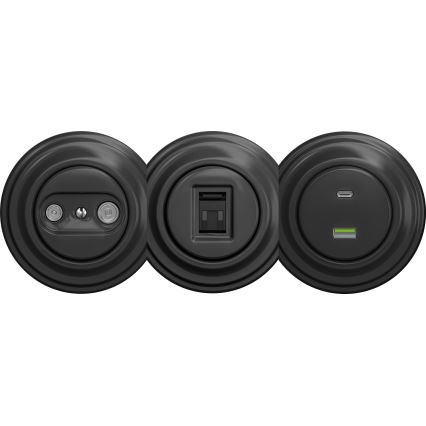 Kliklap - Retro adat aljzat keret nélkül antracit