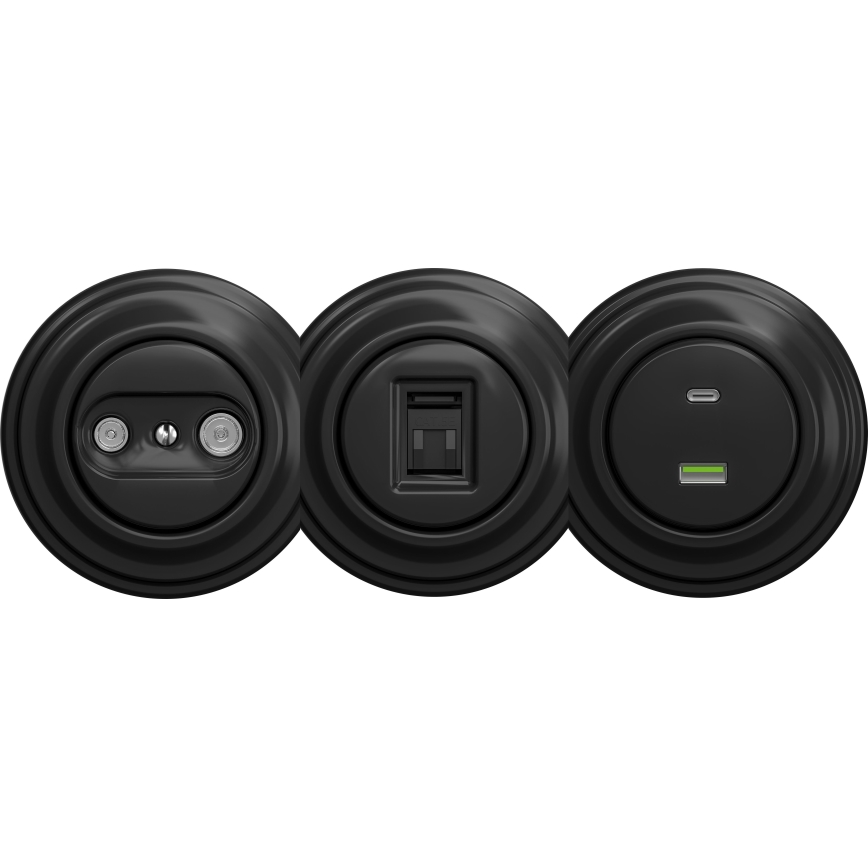 Kliklap - Retro adat aljzat keret nélkül fekete