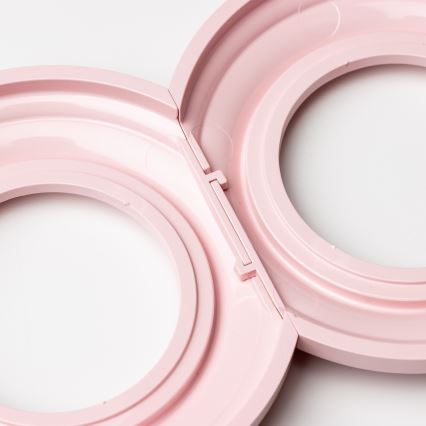 Kliklap - Retro középső keret antik rózsaszín