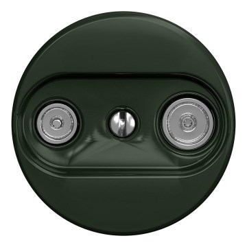 Kliklap - Retro TV+R aljzat (folyamatos) keret nélkül zöld