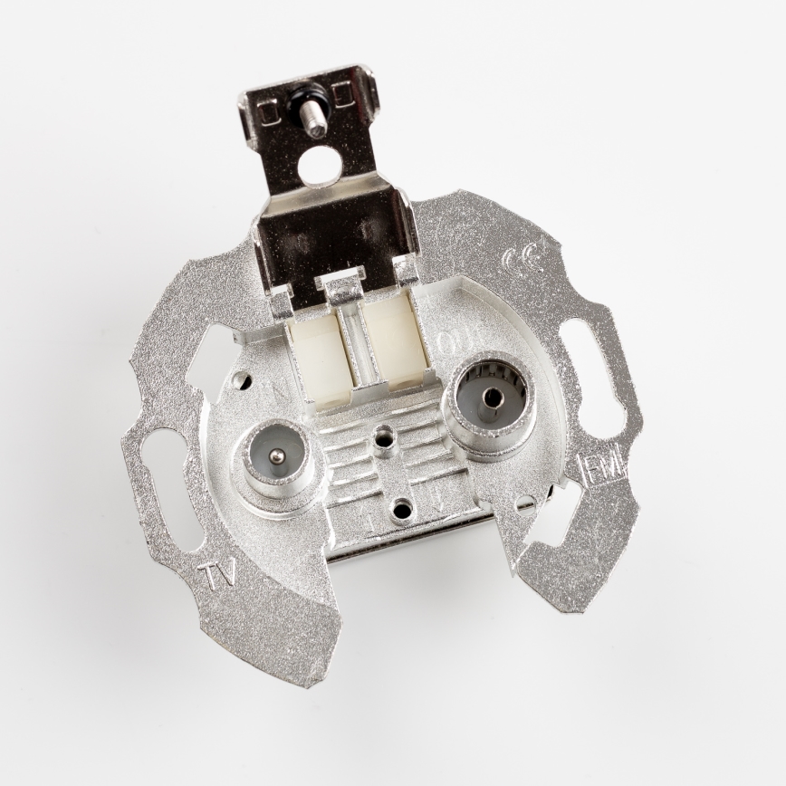 Kliklap - Retro TV+R aljzat (folyamatos) keret nélkül barna