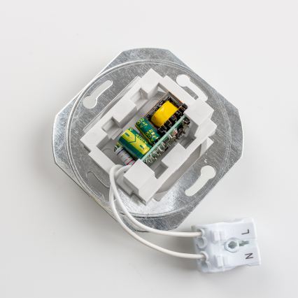 Kliklap - Retro USB aljzat A+C, keret nélküli, antikrózsaszín