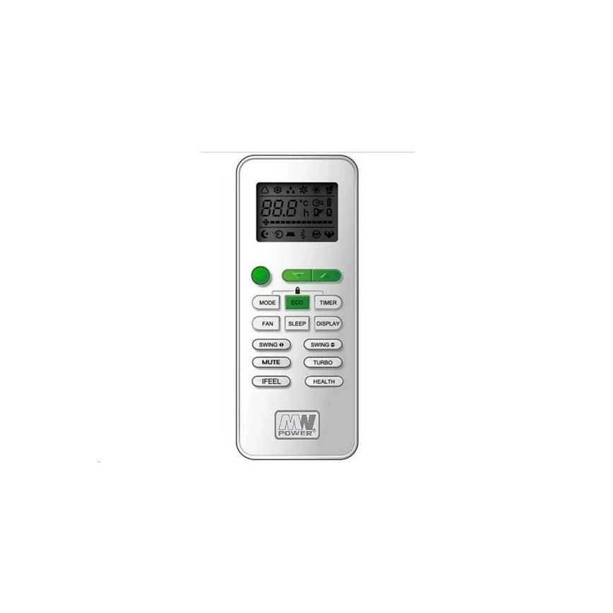 Klímaberendezés 18K V1 5,2 kW Wi‑Fi Tuya fehér + távirányító