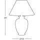 Kolarz 0014.75 - Asztali lámpa GIARDINO 1xE27/100W/230V