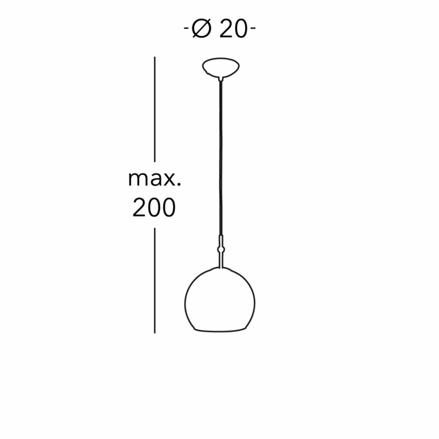Kolarz 0392.31S.3.Ki.Au - Csillár zsinóron LUNA 1xE27/60W/230V 24K arany