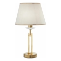 Kolarz 330.71.8C - IMPERIAL kristály asztali lámpa 1xE27/60W/230V arany/beige