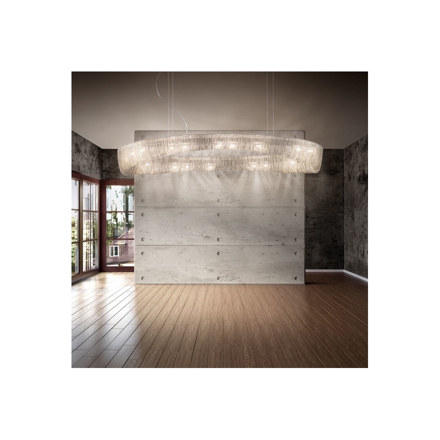 Kolarz 5324.32050 - Csillár zsinóron CLOUD 20xG9/40W/230V