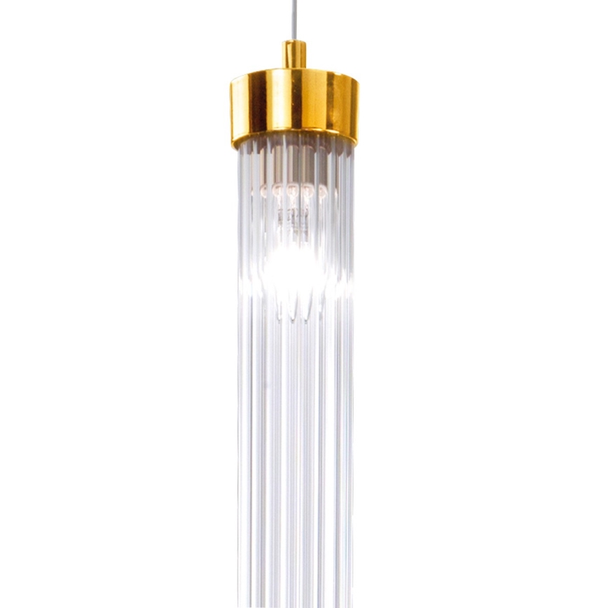Kolarz 6009.30131 - Csillár zsinóron RAGGIO 1xE14/25W/230V 24K arany