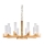 Kolarz 6009.81030 - Csillár láncon RAGGIO 10xE14/25W/230V 24K arany
