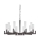 Kolarz 6009.81060 - RAGGIO láncos csillár 10xE14/25W/230V matt króm