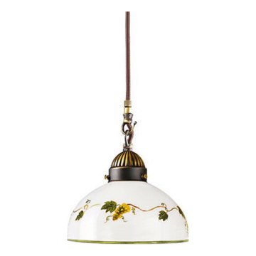 Kolarz 731.30.122 - Csillár zsinóron NONNA 1xE27/75W/230V átm. 20 cm szőlők