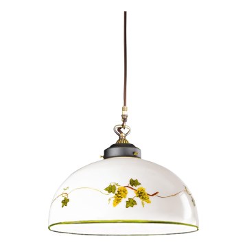 Kolarz 731.32.141 - Csillár zsinóron NONNA 1xE27/75W/230V átm. 36 cm szőlők