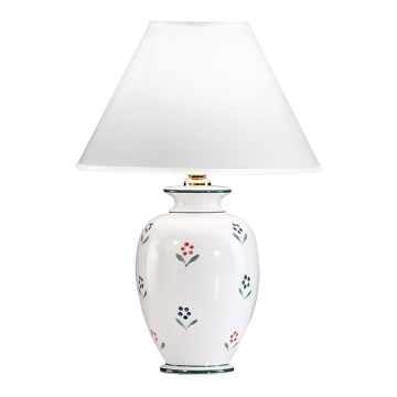 Kolarz 731.70K - Asztali lámpa NONNA 1xE27/100W/230V fehér