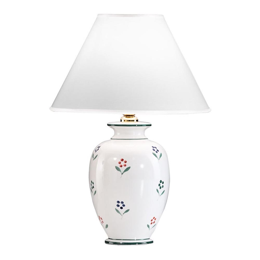 Kolarz 731.70K - Asztali lámpa NONNA 1xE27/100W/230V fehér