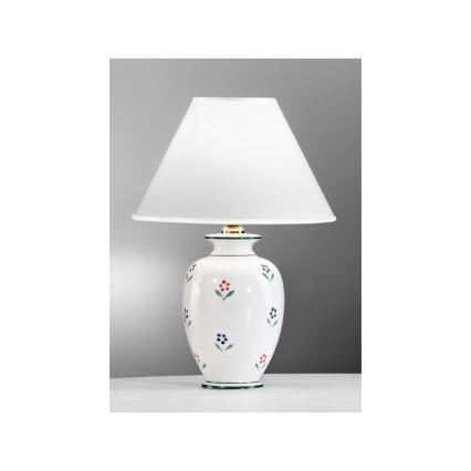 Kolarz 731.70K - Asztali lámpa NONNA 1xE27/100W/230V fehér