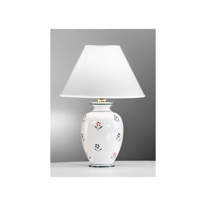 Kolarz 731.70K - Asztali lámpa NONNA 1xE27/100W/230V fehér