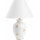 Kolarz 731.70W.150 - Asztali lámpa NONNA 1xE27/100W/230V szarvasos fehér/arany