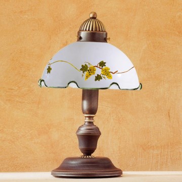 Kolarz 731.73.110 - Asztali lámpa NONNA 1xE27/75W/230V bordó