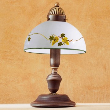 Kolarz 731.73.122 - Asztali lámpa NONNA 1xE14/60W/230V szőlők