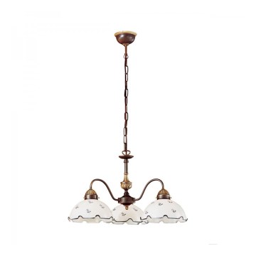 Kolarz 731.83.17 - Csillár láncon NONNA 3xE27/75W/230V kék