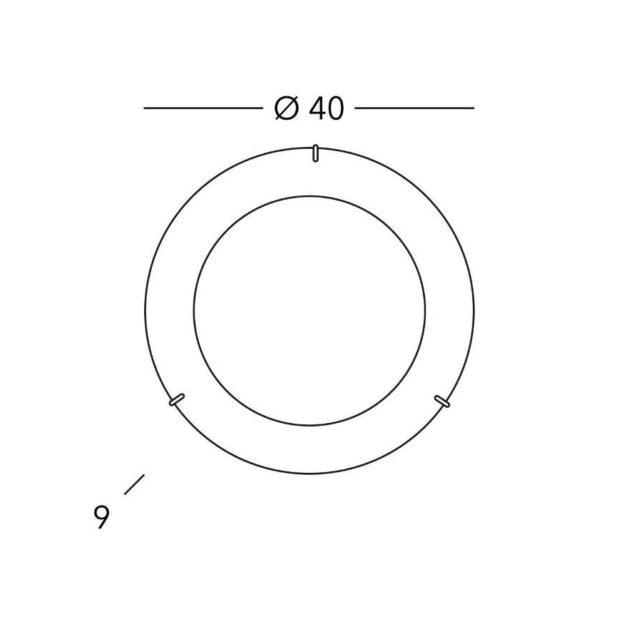Kolarz A1306.12.4 - Mennyezeti lámpa MOON 2xE27/60W/230V