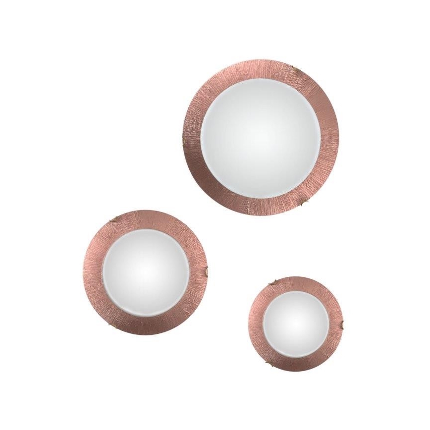 Kolarz A1306.13.4.SunCu - Mennyezeti lámpa MOON 3xE27/60W/230V