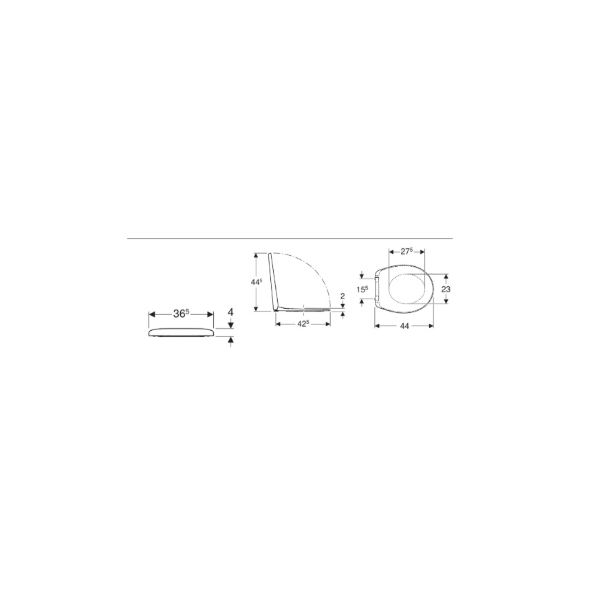 Kolo K90123000 - WC-ülőke Rekord duroplast/fehér