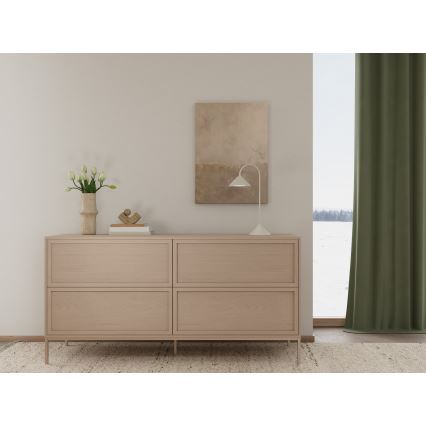 Komód ALIN 157x40 cm taupe