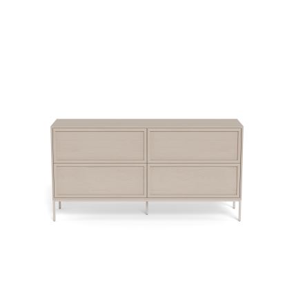 Komód ALIN 157x40 cm taupe